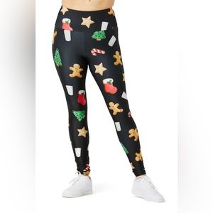 Goldsheep Holiday Collection. Cookies & Milk Leggings. Size Small. NWT!